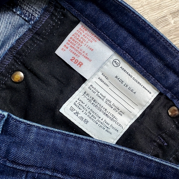 Ag Adriano Goldschmied Dark Stilt Cigarette Leg Jeans - Picture 4 of 8